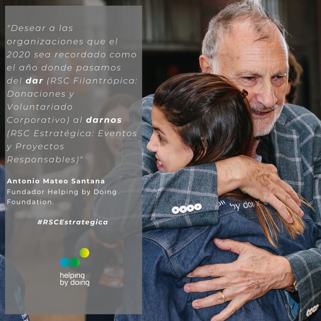 helpingbydoing's tweet photo. FELIZ 2020: Porque sea un camino desde lo necesario hacía lo imprescindible.
Por Helping by Doing Foundation
#rscestrategica #helpingbydoing #igualdaddeplanos #piramideresponsable #eventoresponsable #muestramejores #togetherweachievemore #valorcompartido #rsc https://t.co/XXmkDlia6g