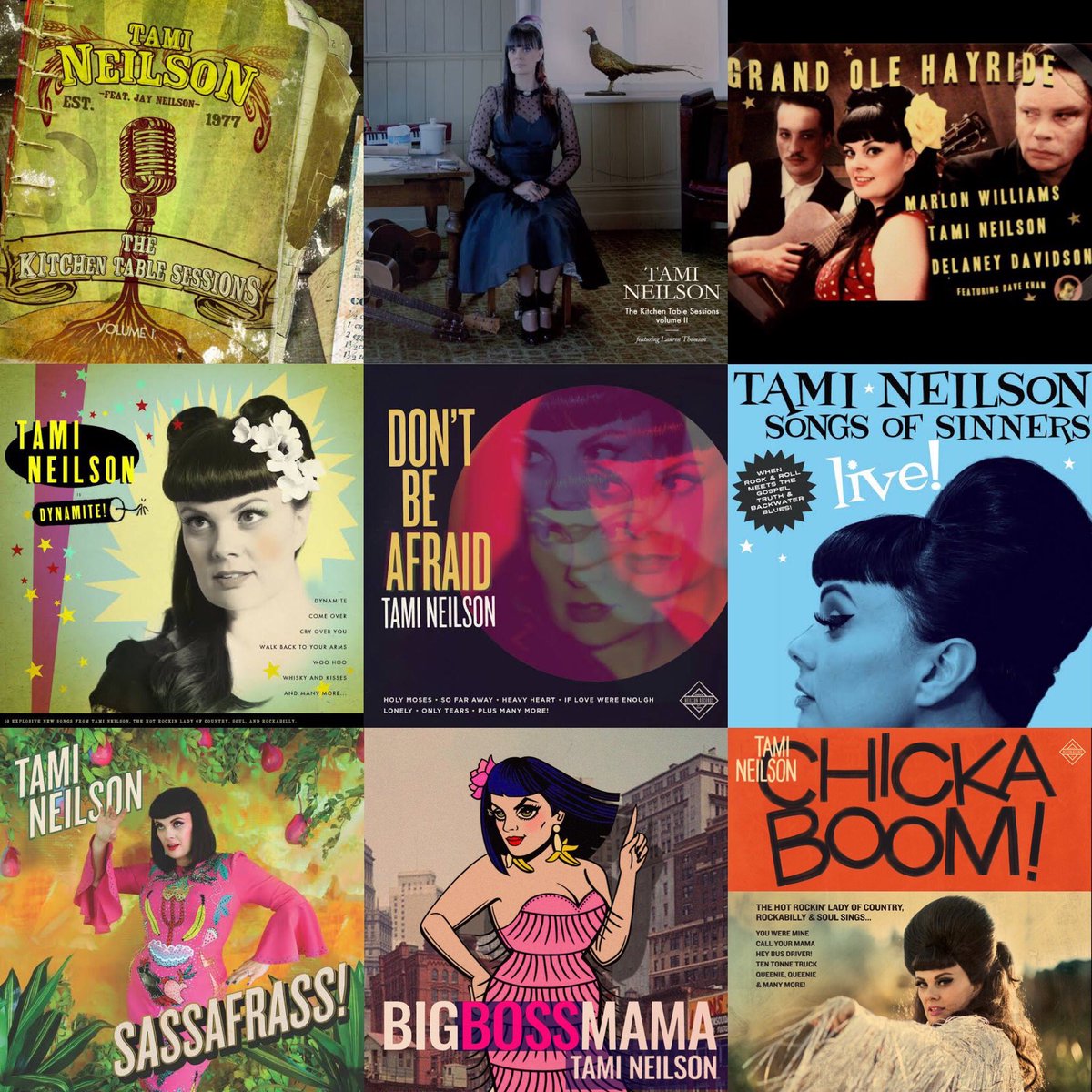 tamineilson's tweet photo. A decade’s work.
Thank you for listening 🙏🏼♥️🎶
.
.
.
#kitchentablesessions #kitchentablesessionsII #grandolehayride #dynamite #dontbeafraid #songsofsinners #sassafrass #bigbossmama #chickaboom https://t.co/p1uB4rhzZi
