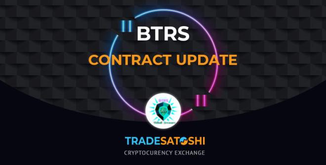 Bitball Treasure $BTRS contract has been updated to 0x73c9275c3a2dd84b5741fd59aebf102c91eb033f For more info: tradesatoshi.com/News/473/BTRS-…