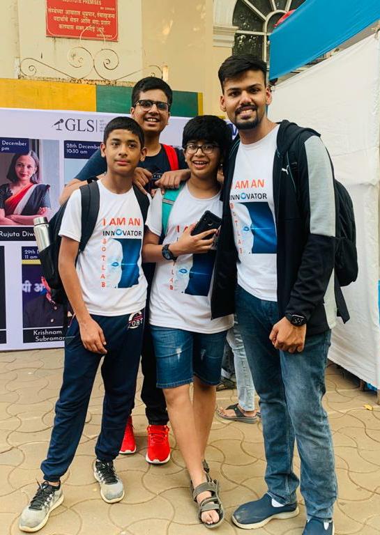 BotlabLlp's tweet image. 3 of our students (grade 7 &amp;amp; 8) participated in Technical event at VJTI, Matunga and competed with engineering students in Robotics event.
Their rank among 440 students -
Teerth # 11,Siddhant #12, Vikhyat#16
#technology #robotics #gettingfutureready #younginnovator #tinkering