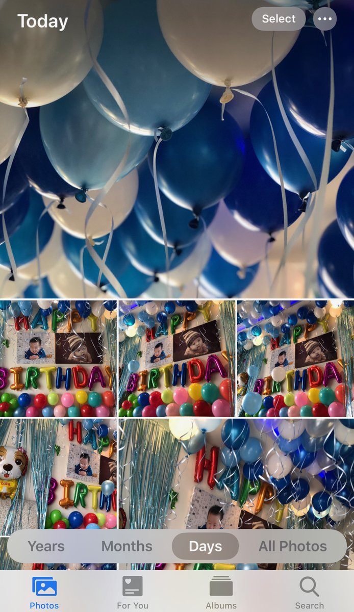 wangpin8012's tweet photo. Hope he enjoyed celebrating his 1st birthday as much as we did decorating the wall https://t.co/rF7XeJsINB