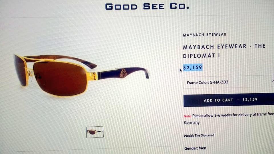 GuruDharanidhar's tweet photo. This is the reason why i feel he is the biggest hypocrite I’ve ever seen.. He gets himself a 1,60,000 worth Maybach Sunglasses from Germany &amp; he urges youth to buy local products. #Link : https://t.co/6uVgvyVeFm #Hypocrisy #Hypocrite #HighestForm https://t.co/daNtxnk7RI
