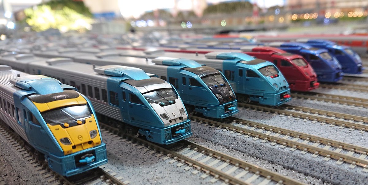 ソニック‼️ #SONIC #883系 #LED #大分市内 #鉄道模型 #スケール