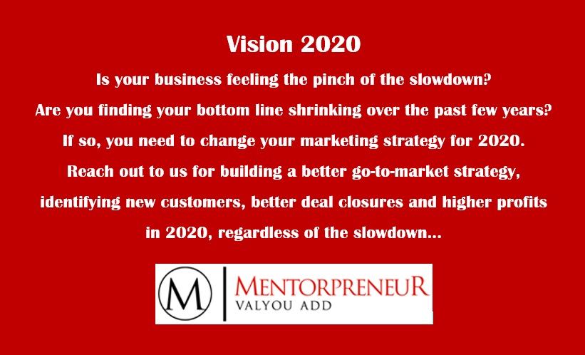 mentorpreneur's tweet photo. Get some much needed expert advice for building a better go-to-market #strategy, finding new #customers, better deal #closures and higher #profits in 2020, regardless of the #slowdown ...
#Sales #market #growth #DigitalMarketing #deal  #marketingstrategy  #ecommerce #profits https://t.co/CYfznu1icV