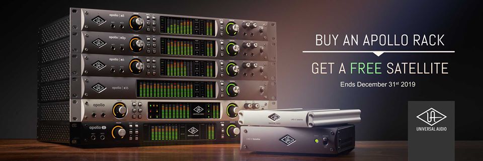 AudioDoppler's tweet image. Promoción Universal Audio Apollo Rack. Últimas 24 horas!
Compra una Apollo X Rack y llévate un procesador UAD-2 de regalo!!
Llámanos y te ofreceremos un super precio no anunciado en web!!
bit.ly/35bp64o