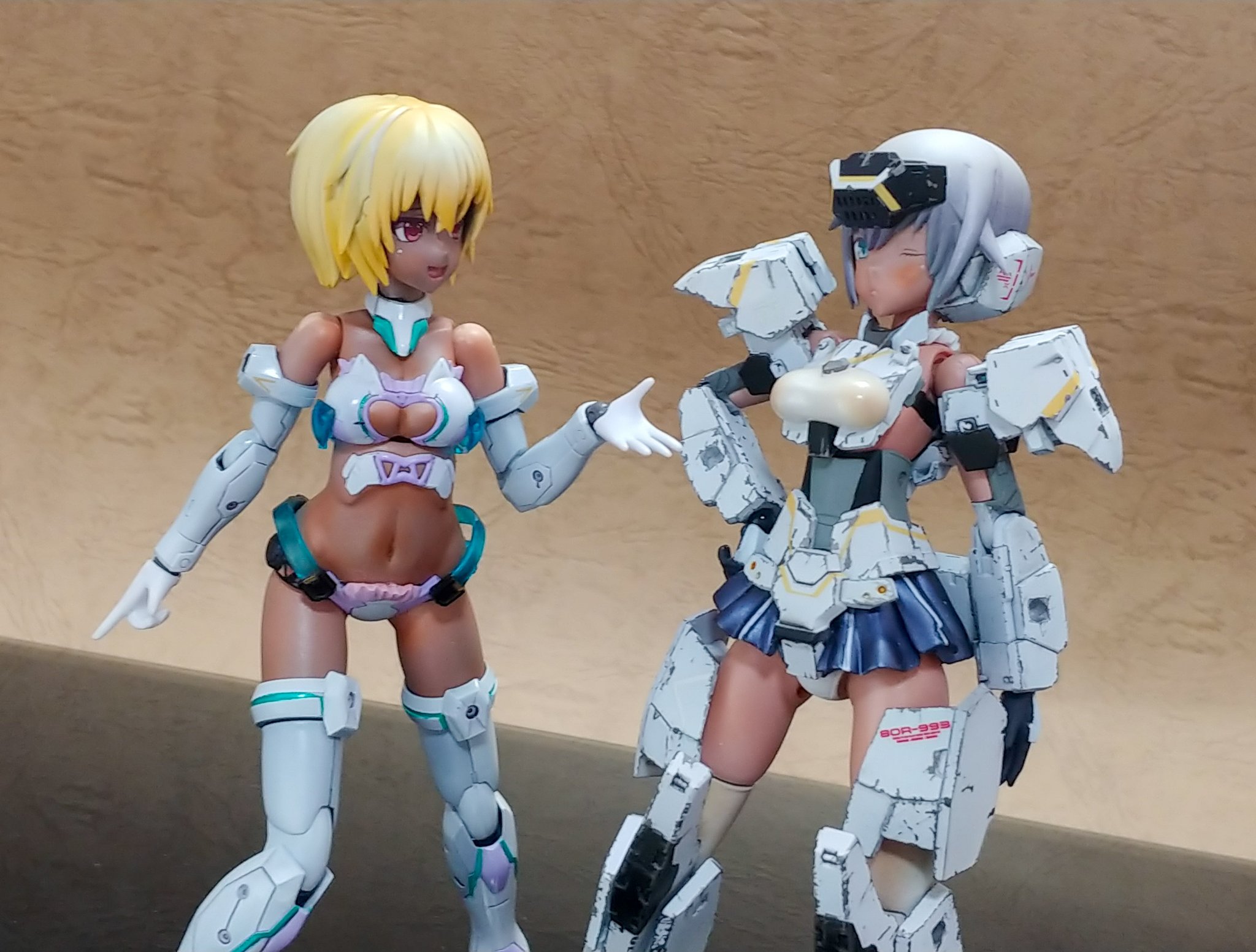 フレームアームズ・ガール メガミデバイス 組立済 ジャンク品 美少女