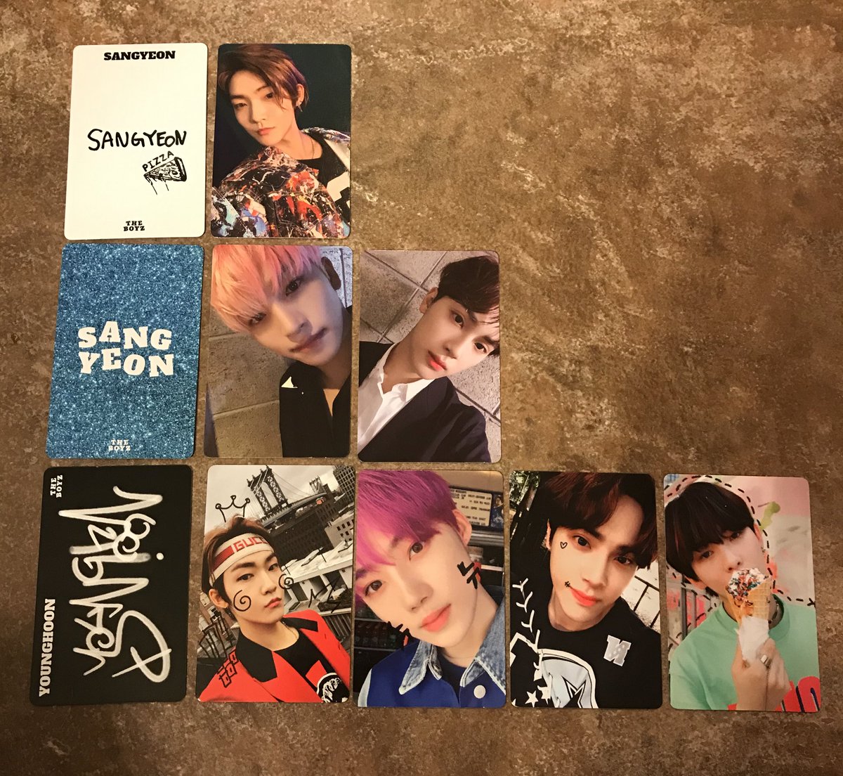 the boyz↳ d.d.d. photocards→ $7 each→ including stamped shipping