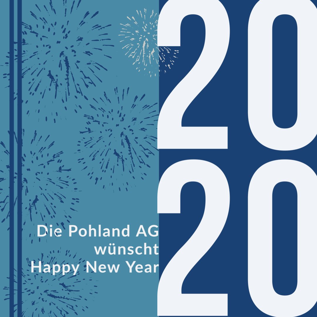 Wir wünschen allen ein frohes neues Jahr #happynewyear2020