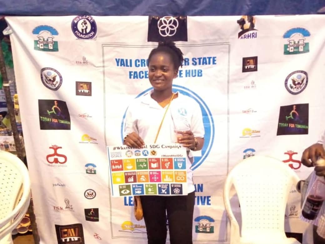 Yalicrossriver's tweet photo. It was an #Impactful #Calabar_Carnival_2019.

We launched the #WhatsTheGoal #SDG Campaign; aimed at encouraging individuals to support at least one(1) of the #SDG_Goals they are passionate about in 2020.

#YALIcrossriver 
#YALInetwork
#YALIgoestoCarnival
#KnowTheSDGs
#SupportSDGs https://t.co/ePxb3x7ijp