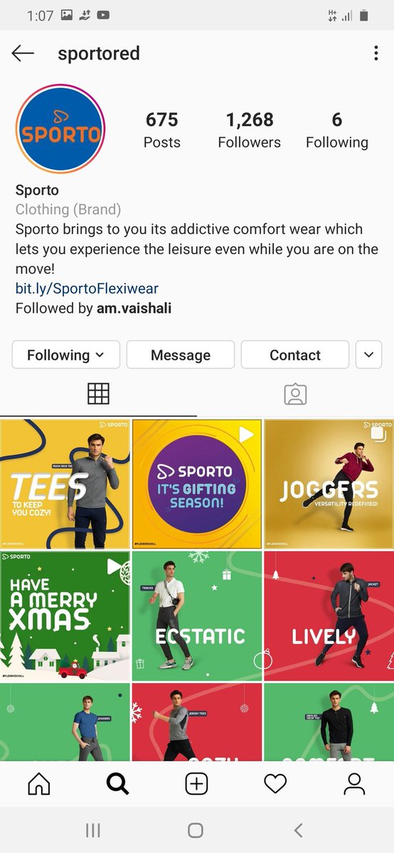 SharmaJiJr_'s tweet photo. @Sporto_red @Jyoti14300 All Steps Done
#FlexAndChill #Sporto #Athleisure @Sporto_red
Tagging
@VarshaSharma32
@anuj121
@Jyoti14300
@imPalak18
@am_vaishali https://t.co/ZoEPmgQNlT