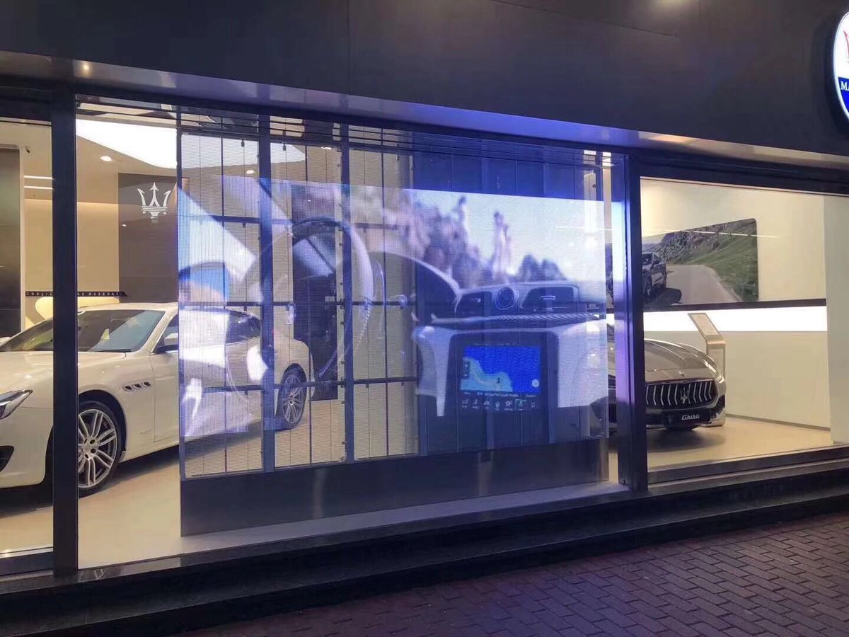 ericsun007's tweet image. LCF indoor and outdoor transparent LED Display, cabinet size 1000mm(W) x 500mm(H)，GOB coating technology, superior quality, lifelong technical support, pls feel free to contact me, whatsapp:+86 15013457628, web:lcd-led.com #transparentledisplay #transparentledwall