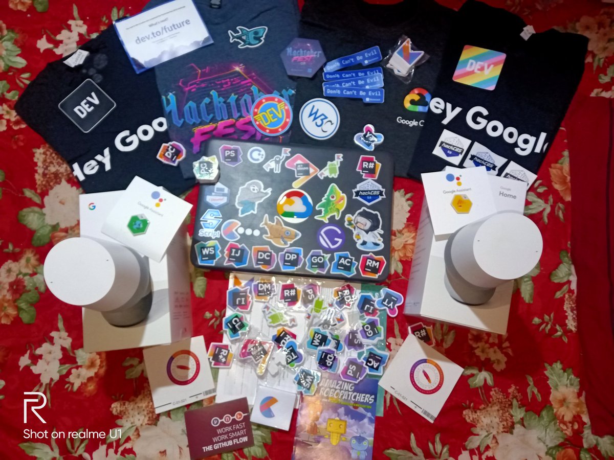 ankitverma0306's tweet photo. 2019 spent well with great learning and amazing collection of shwags. This year most of the things i do for the First time
- Attended My First Technical Meetup of @progateEN
- Attended My First Workshop conducted by @DSCDU_ 
- Published My First action on Google Assistant https://t.co/kt3BzsDKZI