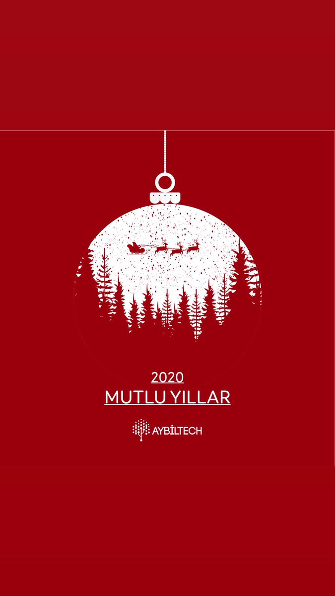 aybiltechcom's tweet photo. Mutlu ve Huzurlu bir yıl dileriz #aybiltech #2020NewYear https://t.co/u9l5cQBkns