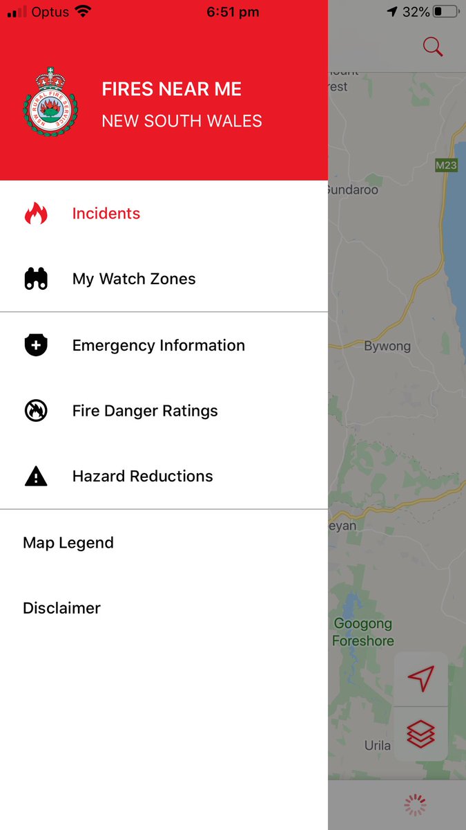 a__whiting's tweet photo. #NSWRFS this application is incredible. Thank you very much for your ongoing efforts, as well as making such critical information easily available to us all. #applicationoftheyear https://t.co/rUdooiWkI3
