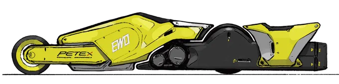 年末のバイク落書き〜 