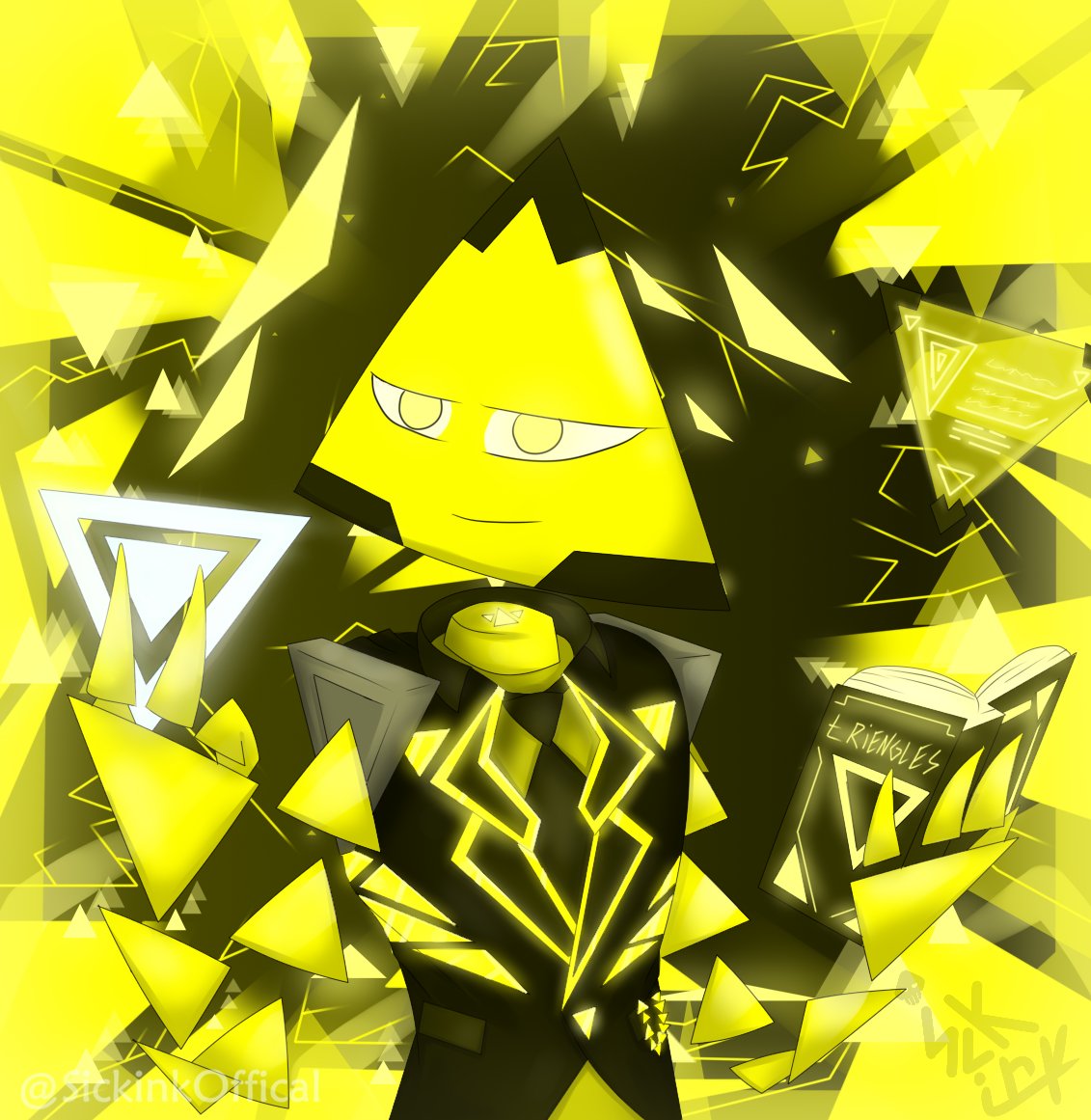 QuasarSK_Art's tweet photo. Guardian Yelo for 3mp's collab "Sugar rush"
#justshapesandbeats #jsab #jsaboc #artist #artwork #arts #art #suit #cape #sifi #scifiart #jsabfanart #fan #fanarts #sickinkofficial #human #humanoid #gijinka #yellow #triangle #jsabtriangle #player #collab #headshot #hero https://t.co/RgRPX3Nk5p