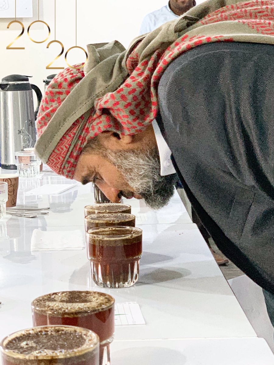 MokhaValley's tweet photo. Today at #MochaValley we conducting a #CuppingSession for five #Coffee samples ( Haimi,Two Anisi,Harazi,and Colombi ) . We wanted to celebrate the new year with the grace of coffee, and it’s going to be an annual session for starting each new year.
#newyear2020
#Coffee https://t.co/tizoEhBDX6