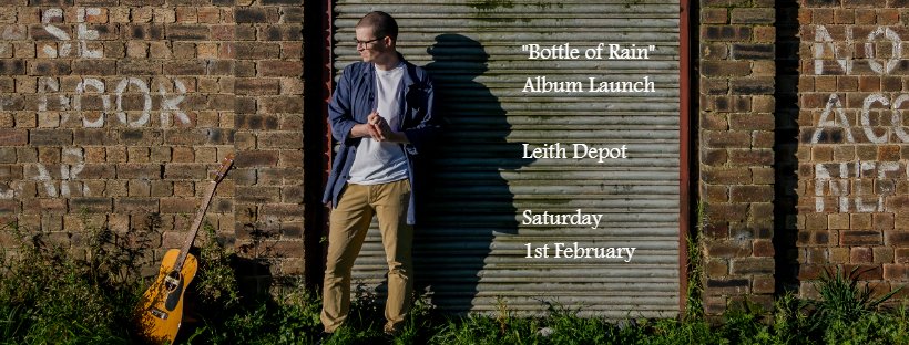 Happy #Hogmanay all. 2019 was an amazing year for me, recording my "Bottle of Rain" album so, to sign off the decade, here's the title track for you. I'll be performing the album in full, with 8 piece band at <a href="/leithdepot/">LEITH DEPOT</a> Saturday 1st Feb. Take a listen... bit.ly/36nlApn