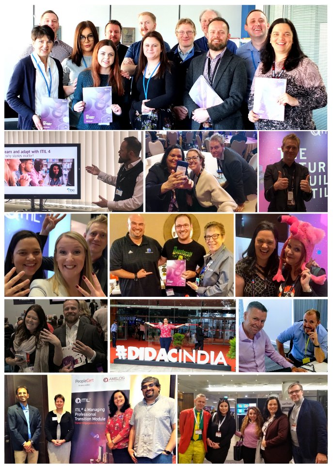 We couldn't help but reflect on all the excitement of 2019 and the events we attended! Here's just a taste of what we got up to with our partner <a href="/AXELOS_GBP/">AXELOS Best Practice</a>