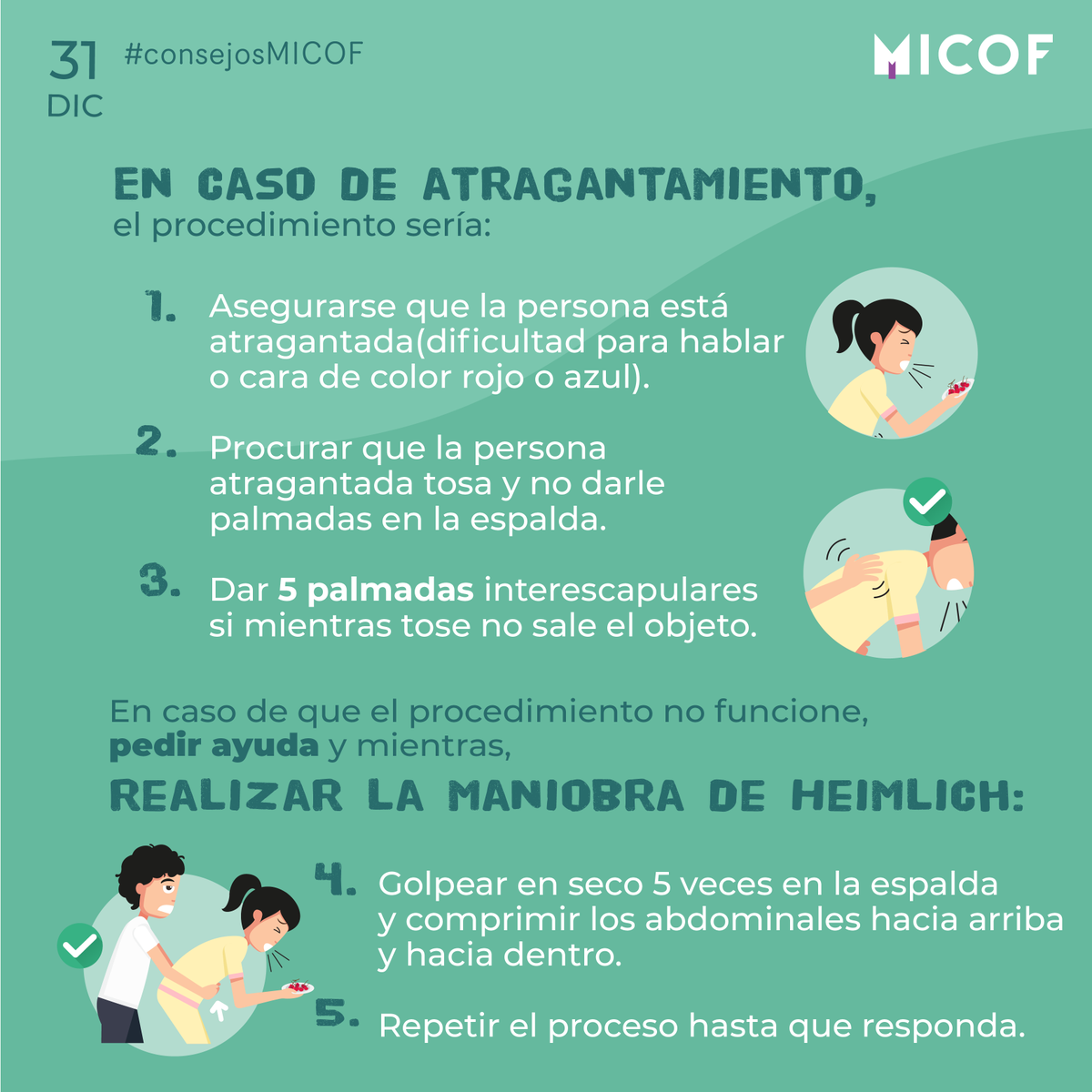 micofvlc's tweet photo. ¡Buenos días! Ya no queda nada para Nochevieja... ⌛ Contamos las horas para dar la bienvenida a 2020, pero… ¡cuidado con las uvas! 🍇

Os dejamos estos #consejosMICOF para prevenir atragantamientos y disfrutar de una noche mágica ✨ https://t.co/UtwjK1Tr3x