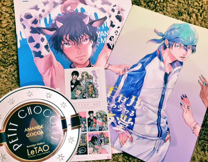 敬愛なるミヤ先生から素晴らしい御本たちを頂きました😂♡
ギャルに止められる海堂
MOWMOW
絵も漫画も上手くて最高です…
キャラ愛がすごい!本当にありがとうございます宝物です…!!! 