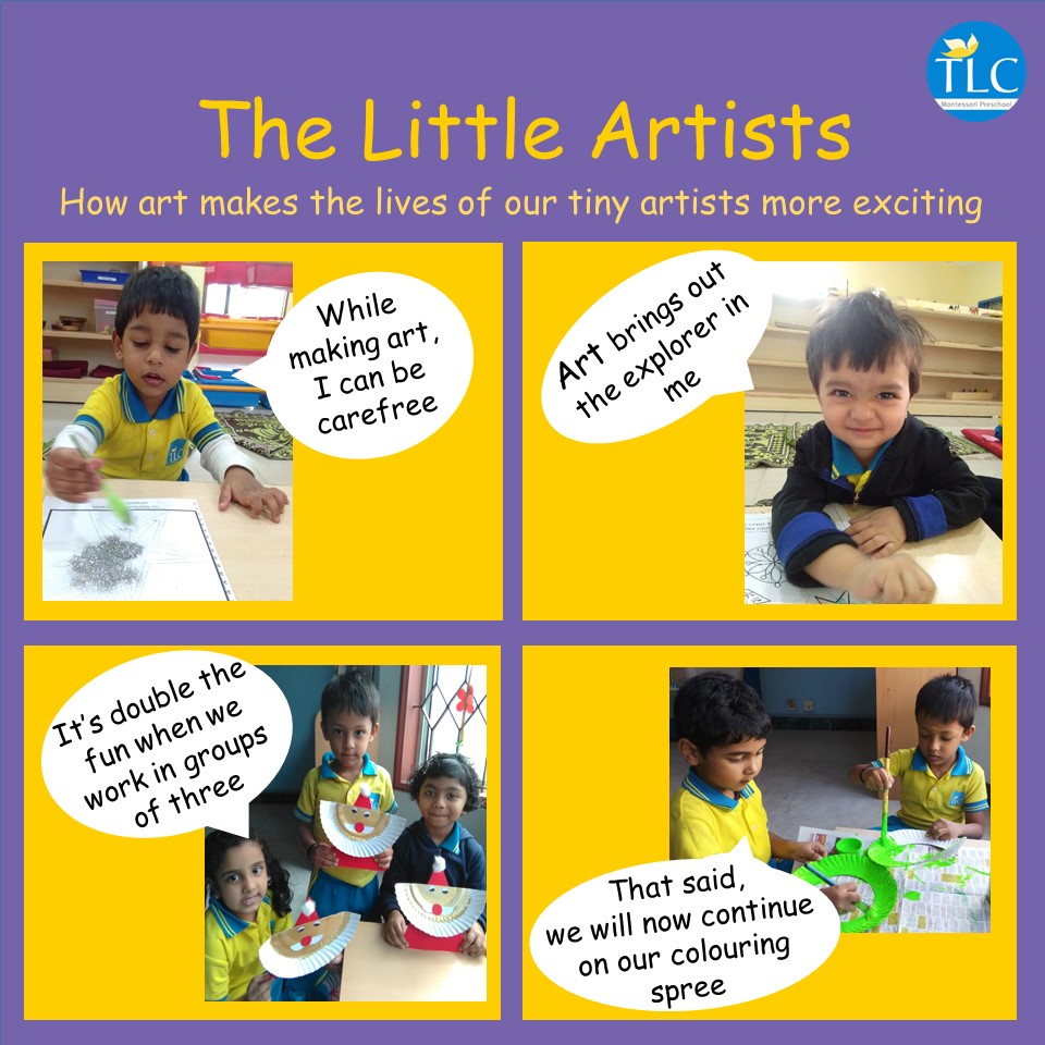 tlcmontessori's tweet photo. Art is a form of expression. At TLC, we nurture children to express through art and liberate their minds.

#Kindergarten #Montessori #Bengaluru https://t.co/SMDNEkzPLd