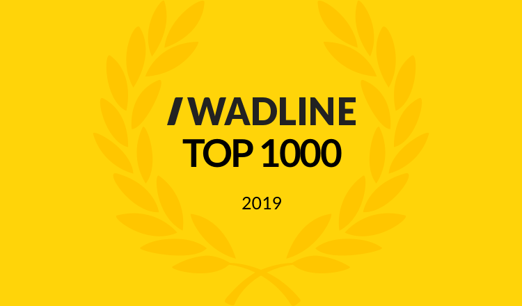 wadline_com's tweet photo. WADLINE published the final ratings of IT companies 2019!
🏆🏆🏆
Check the WADLINE TOP 1000 Ranking in Web, Mobile &amp; Custom Software Development Nominations
👑👑👑 Congratulations!
More: https://t.co/WfzW2XBj3Q https://t.co/eUT2bMcfeB