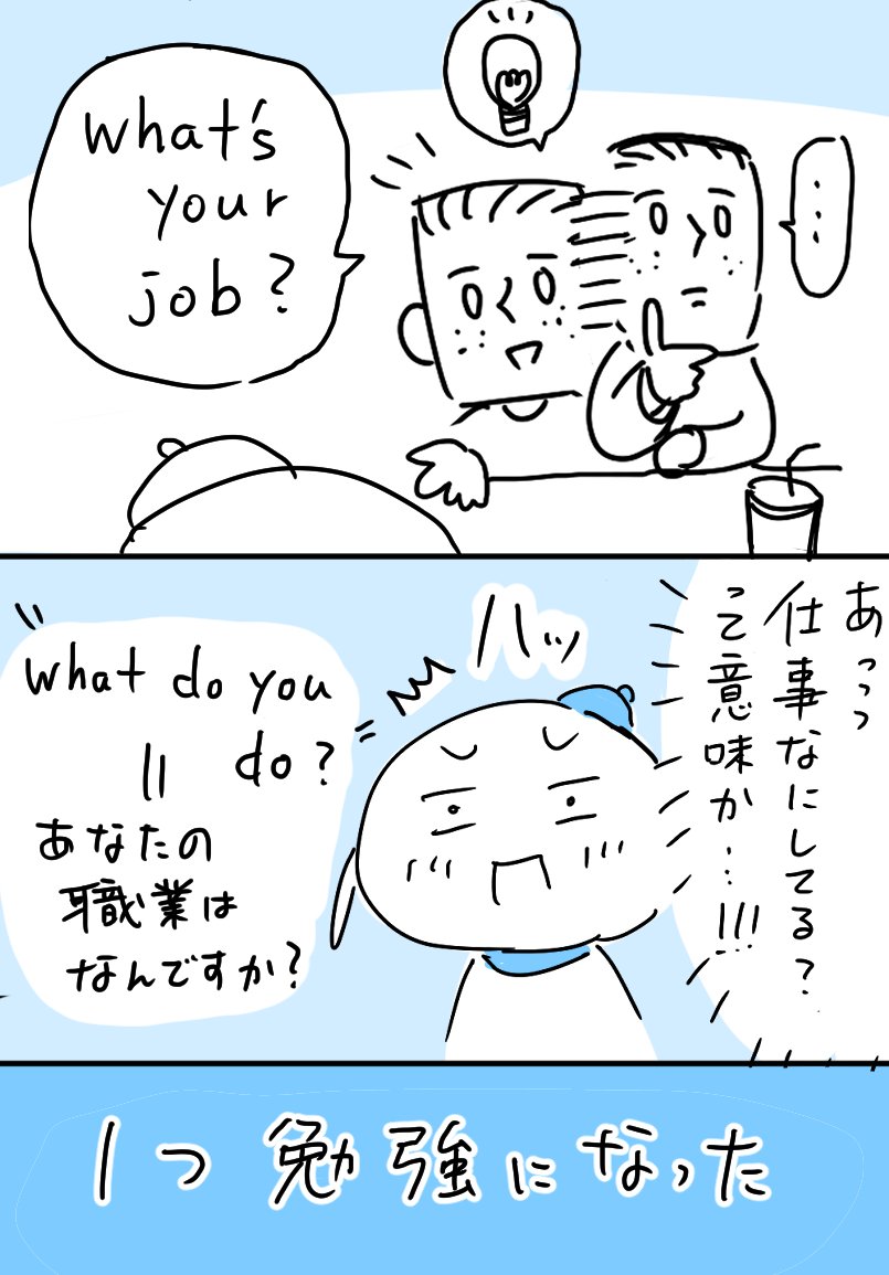 What do you do?の意味 