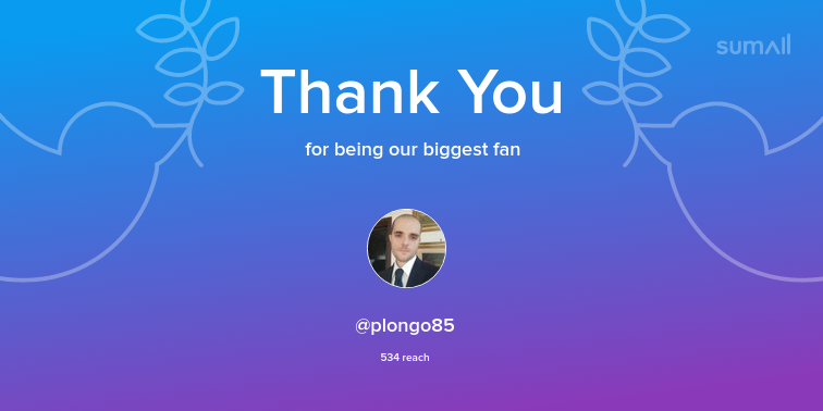 itPariweb's tweet photo. Our biggest fans this week: plongo85. Thank you! via https://t.co/vf7E8NZr3G https://t.co/ObKgLbgU6w