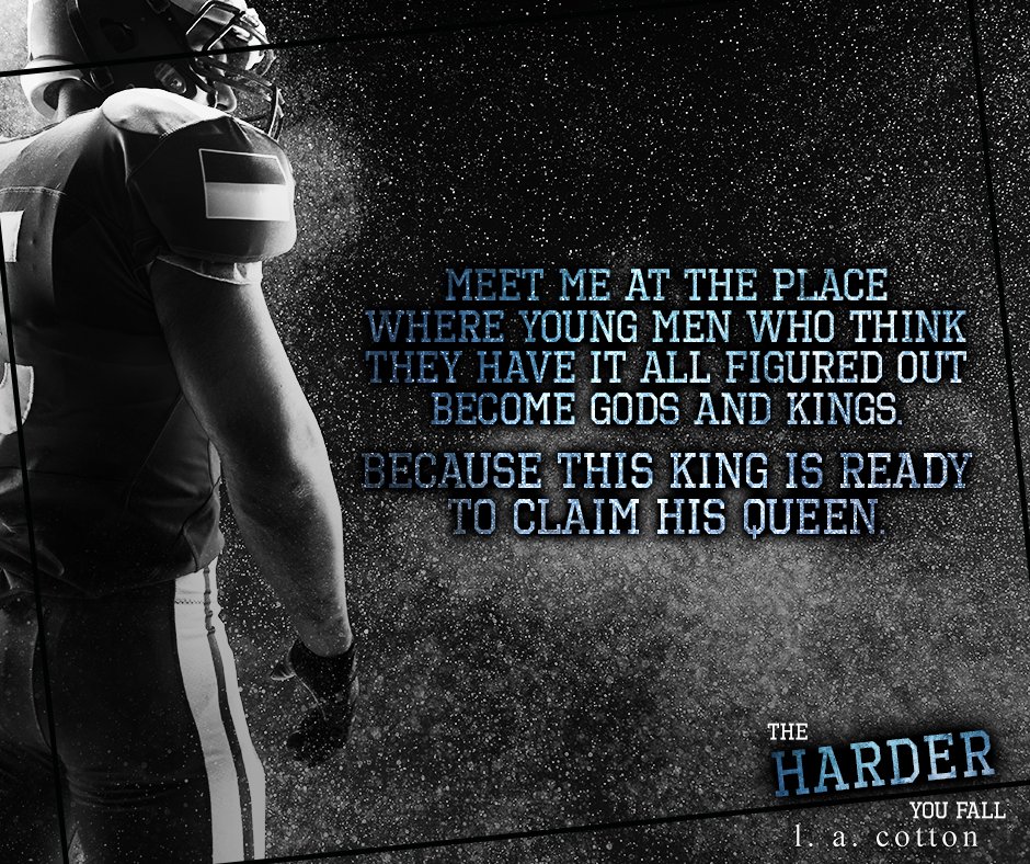 lucii_90's tweet photo. #Teaser Campaign - The Harder You Fall by @authorlacotton
๐ฃ๐ฟ๐ฒ-๐ข๐ฟ๐ฑ๐ฒ๐ฟ ๐ก๐ผ๐
Amazon: https://t.co/HY8YSGCp73
Apple Books: https://t.co/BFLbinQNOl
Nook: https://t.co/G7HvDTLycZ
Kobo: https://t.co/md22XaowFe
#ComingSoon #Reviewer #Reader #LACotton #TheHarderYouFall https://t.co/QShNICuFzM