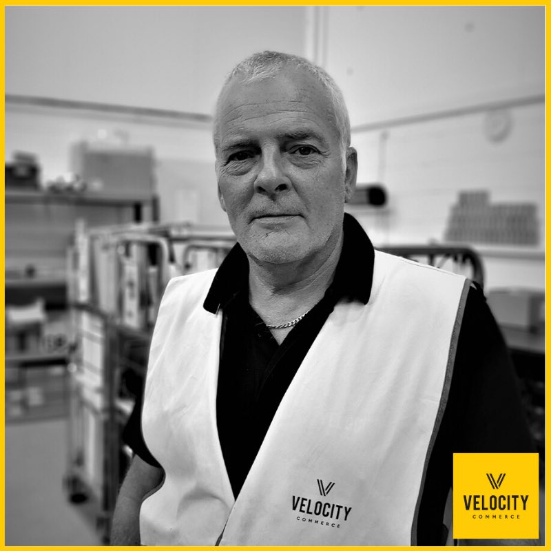 VelocityComm's tweet photo. #Behindtheseller: To guarantee our operations run as efficiently as possible, we require top level organisation! Introducing, Terry, our Operations Manager. Terry is responsible for ensuring that the warehouse is running smoothly day to day. https://t.co/w8BtVztdyC https://t.co/8YqfwUVkve