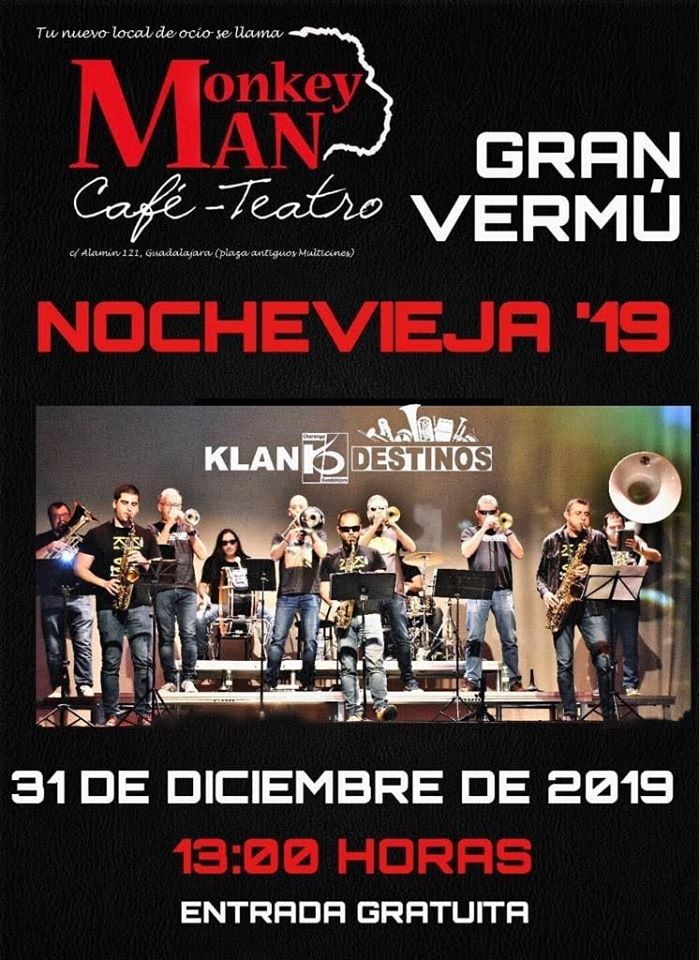 Despedida musical de altura con Klandestinos ¡¡ültimo vermúth del año!! No faltes