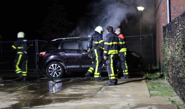 Auto in brand aan Alard Duhamelstraat: brandstichting niet uitgesloten -..