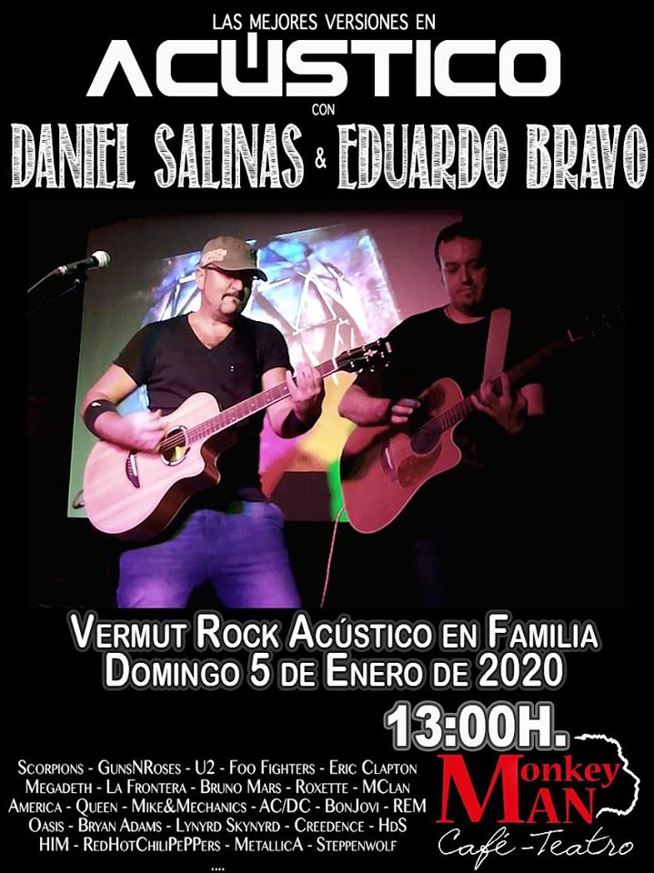 Ven a tomarte el Vermut de Reyes, Rock en Familia con los mejores covers en acústico