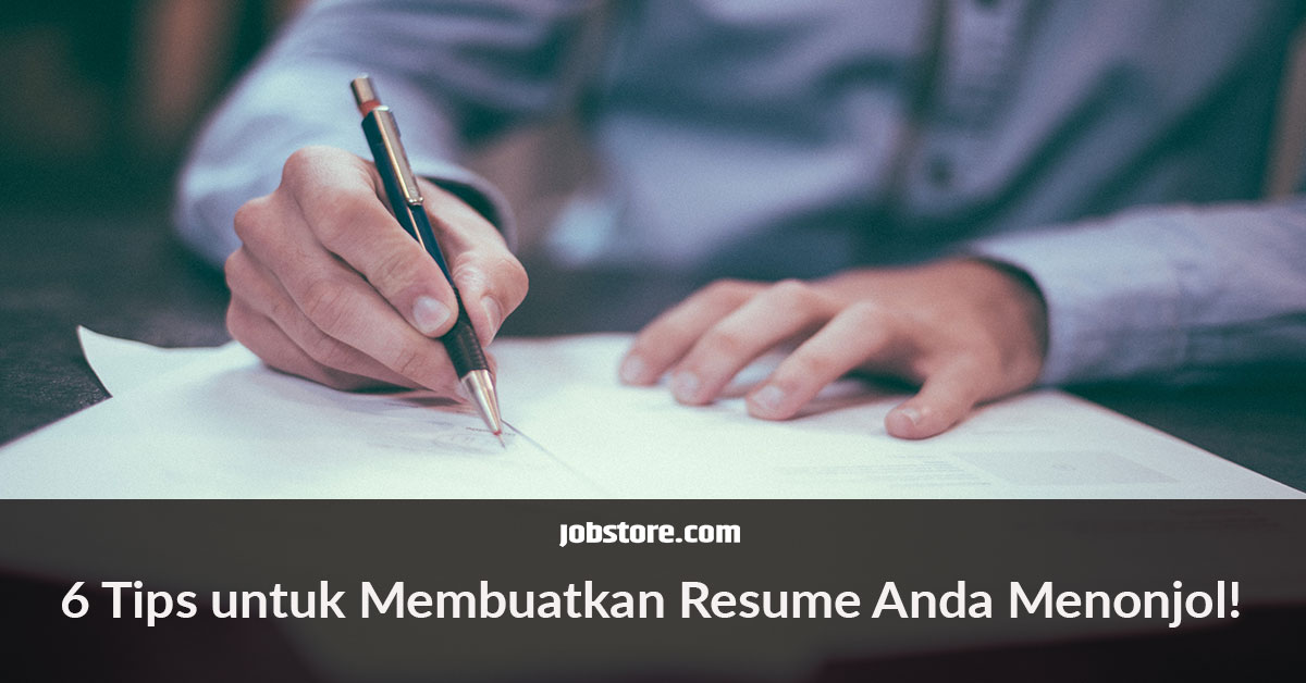 jobstoredotcom's tweet photo. Ingin dapatkan kerja pada tahun 2020? Kami kupaskan 6 tips untuk membuatkan resume anda menonjol bagi menarik perhatian bakal majikan anda!
Jom baca π: https://t.co/qUGTUMyLdK
#Jobstore #Blog #TipsResume #PerihalPencarianKerja #Majikan #Kerja #FormatResume https://t.co/xJ68GIAmSj