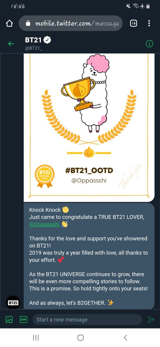 Oppassshi's tweet photo. @BT21_ 나는 너무너무 행복해요. 정말 감사함니다요. 약속해요 항상 BT21편, 약속해요 항상 BT21 사랑함니다요💜🙏😭🤗. And for 
@BTS_twt &amp; @_LINEFRIENDS
thankyou for creating these amazing characters🤗💜. #BT21_FESTIVAL #BT21_LOVERS #LOVERSAWARDS #BT21_UNIVERSE #BT21 https://t.co/pQlxARdaXG