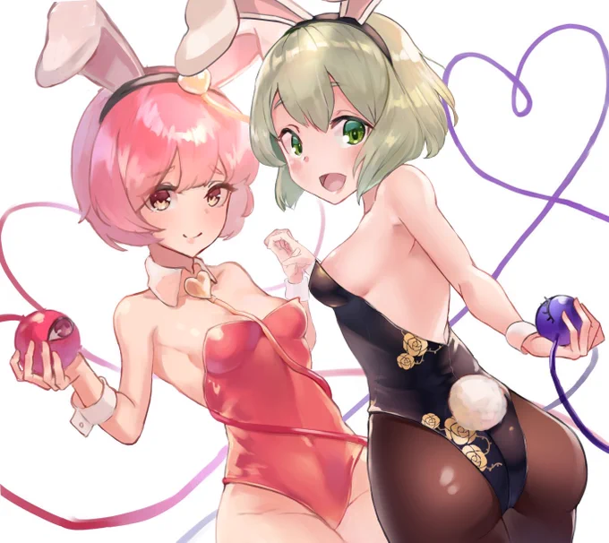 今年のバニーちゃんたち 