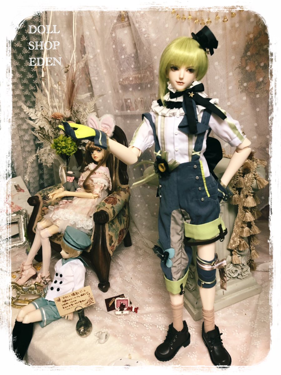 dollshopeden's tweet photo. 当店入荷分のAnjon君フルセットは、早速お迎え先が決定いたしました🎉
本当に、サーカスにこんな彼がいたら、、、🎪と思ってしまいそうな、イケメンさんでした✨
ウイッグの色もスタイルも、とても素敵です⭐️🌹✨
#ringdoll #anjon
#dollshopeden https://t.co/8haO2r4uHu