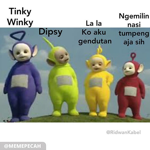 KabelRidwan's tweet photo. terus pencuci mulutnya nasi padang..
#teletubbies #makanenak #MakananTerenak2019 #nasipadang #indonesianfood #yummy #YummyTOMORROW #NewYear2020 #gagaldiet #diet https://t.co/btuqrhhfRu