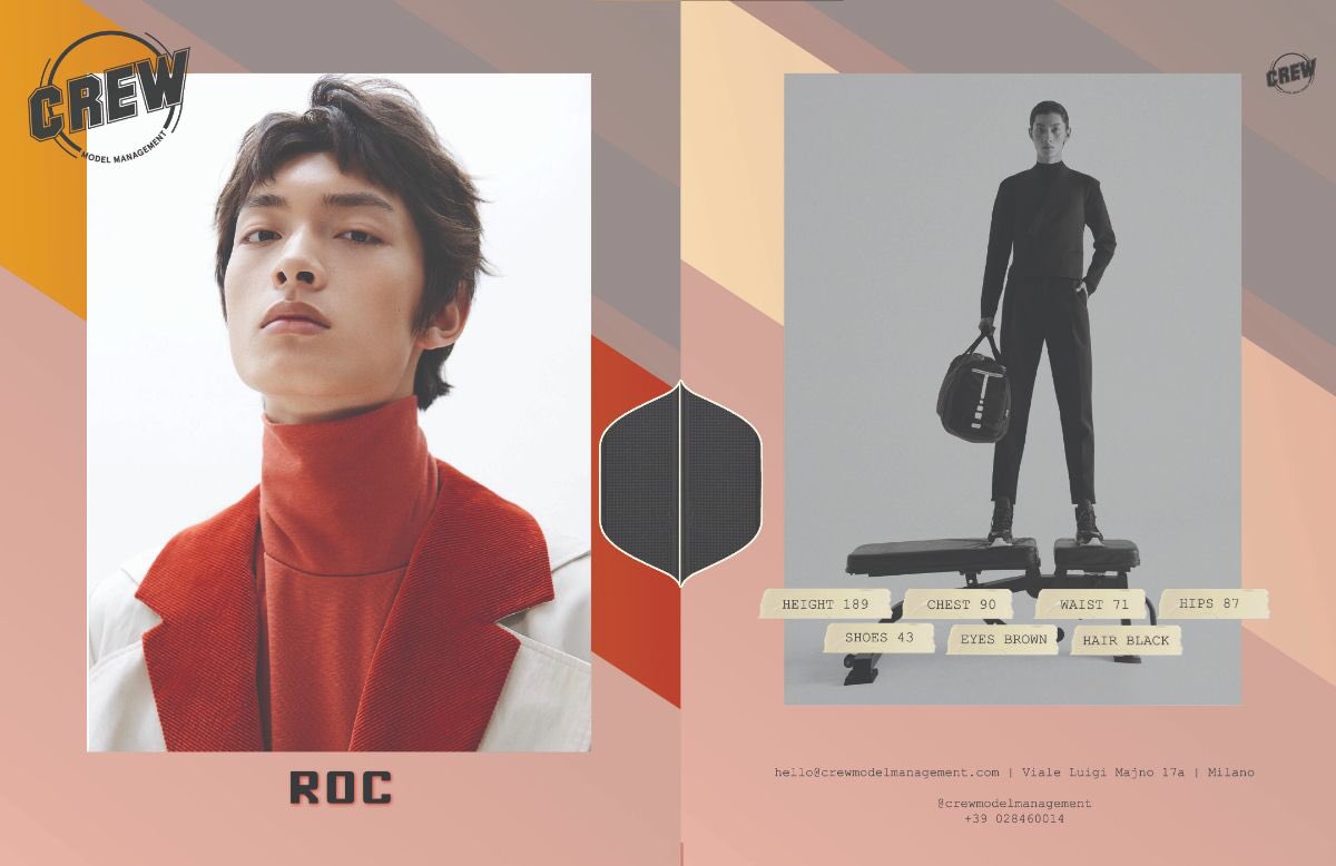 LongtengModel's tweet photo. Show Package – 
Milan FW20 Menswear 🇮🇹
Longteng Models ✖️ Crew @CrewModels 
Model:Roc&amp;Ding 

#mfw #fw20 #crewmodels #longtengmodels https://t.co/YOCkKW06Sz