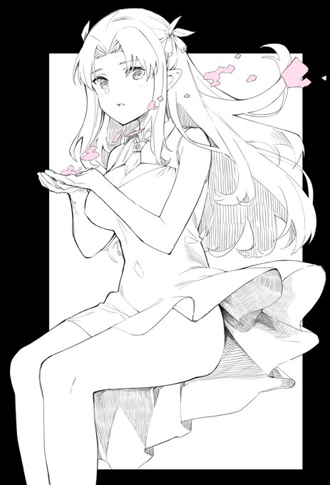 ついつい目が大きくなっちゃうからこんな感じの絵柄で安定させたい🙌 