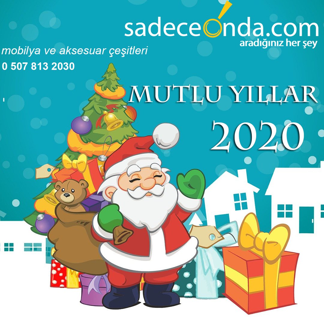 Sevdiklerinizle beraber, mutlu,sağlıklı, herşeyin gönlünüzce olduğu bir yıl dileriz. Mutlu Yıllar. :)
#yeniyıl #mutluyıllar #yeniyılhediyesi #2020 #sadeceonda