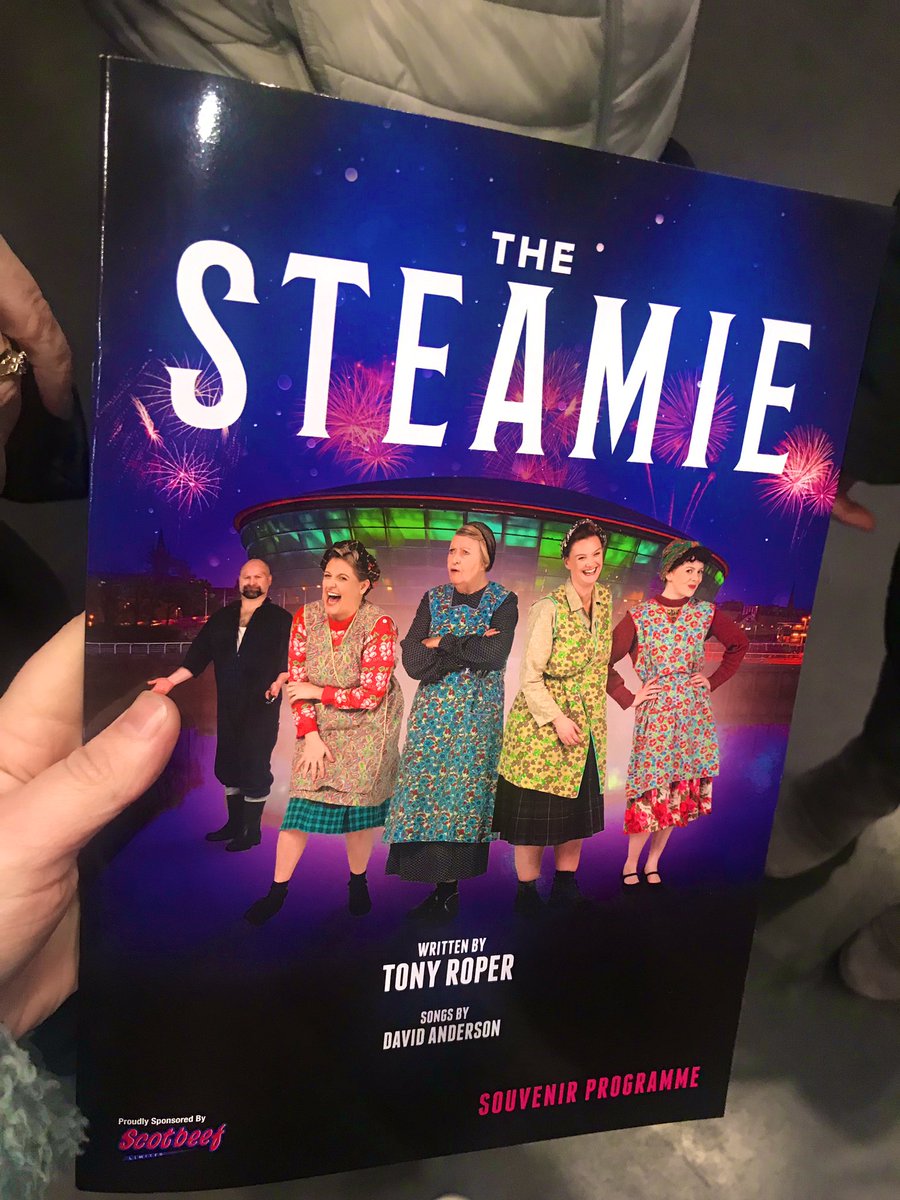 dramawithmissb's tweet photo. Amazing night seeing @TheSteamiePlay with my mum last night. What a show to end the decade with, the cast were pure brilliant and I couldn’t stop laughing. Takes me back to when I played Dolly myself, what a character 🎭🤣❤️ https://t.co/T5zuPsvsw7