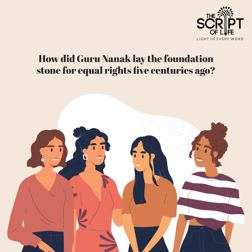 projectTSL's tweet photo. Today, we have easy access to information and are more aware of our surroundings. Centuries ago, Guru Nanak, fought for gender equality and to break societal norms, making him the true feminist of his time. Listen to our podcast here: https://t.co/4wnlfiVebh
#GuruNanak550 https://t.co/o1r8x3xo7G