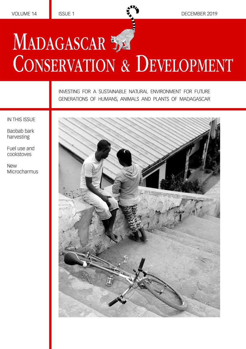 MadagConservDev's tweet photo. Just published. Full volume 14 Journal Madagascar Conservation &amp; Development  2019! https://t.co/tfYZFLLJz3 #Madagascar #Conservation #Development #HNY2020 
The journal is wishing you all a Happy New Year! https://t.co/yNW3P2ClHu