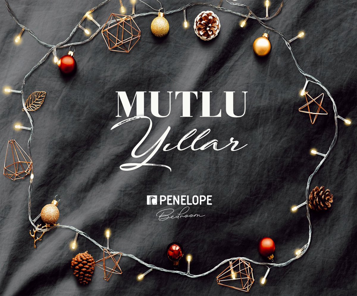 Hayallerinizin gerçek, mutluluklarınızın sonsuz olacağı sevgi dolu sıcacık bir yıl dileriz.

#penelopebedroom #mutluyıllar