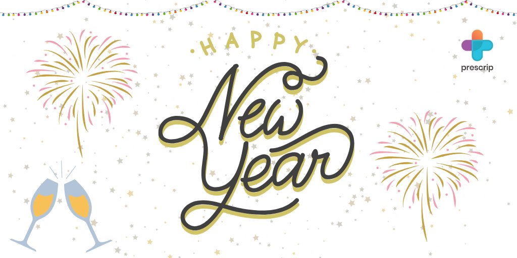 PrescripIndia's tweet photo. May this new year bring new hopes and opportunities your way and you be blessed with good health, happiness, love and light always. #newyear #newbeginnings #healthfirst #prescrip #simplestappfordoctors #happynewyear2020 https://t.co/DdLCCkFm1Z