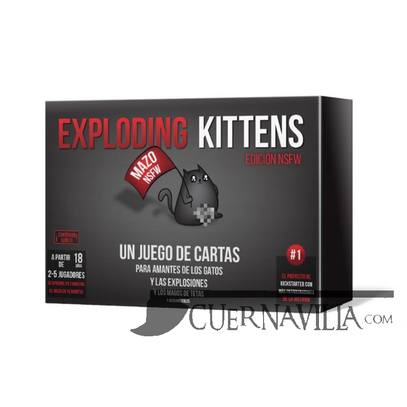 ¡Buenos días!

Hoy se acaba el 2019 😱😱😱 Y no queremos despedir el año sin mostraros esta versión algo más "picante" del Exploding Kittens 😏😏😏 Podéis jugarlo solo o con la primera versión, ¡Así podréis jugar hasta 9 personas a la vez!

cuernavilla.com/bears-vs-babie…