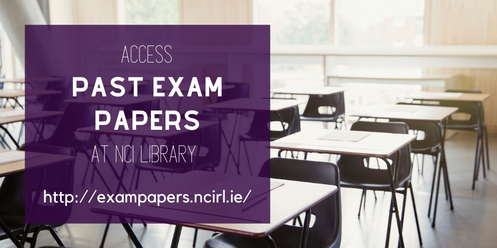 Ncilibrary On Twitter One Of The Best Ways To Study For Exams Is To Familiarise Yourself With Past Exam Papers It Can Help You Get To Grips With What You Can Expect