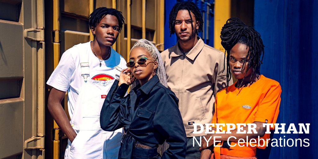 Dickies_Africa's tweet photo. #DeeperThan New Years celebrations #ItRunsDeep https://t.co/F07kEqyGxd